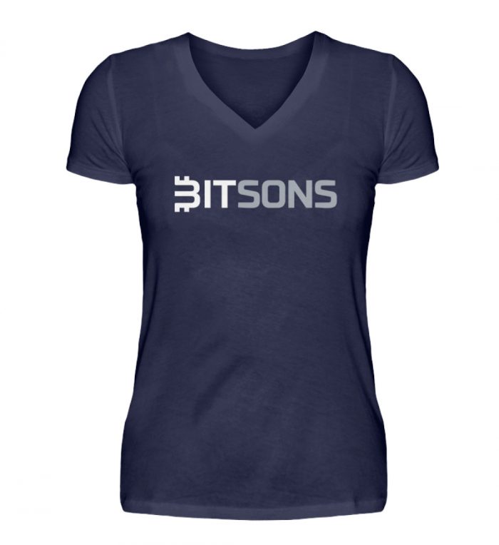 Bitsons V-Neck Damen T-Shirt - V-Neck Damenshirt-198