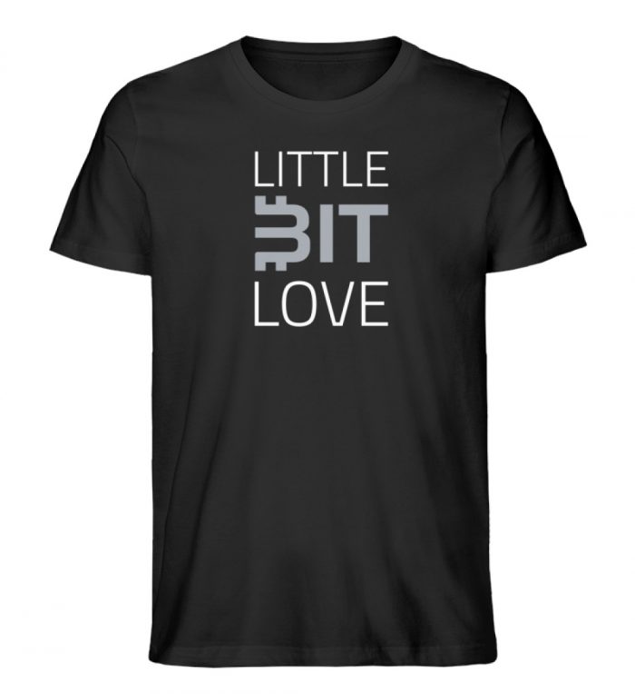Bitsons - LITTLE BIT LOVE Shirt - Herren Premium Organic Shirt-16